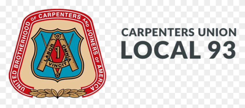 1070x428 Local 93 Local 397 Carpenters Union, Label, Text, Logo HD PNG Download