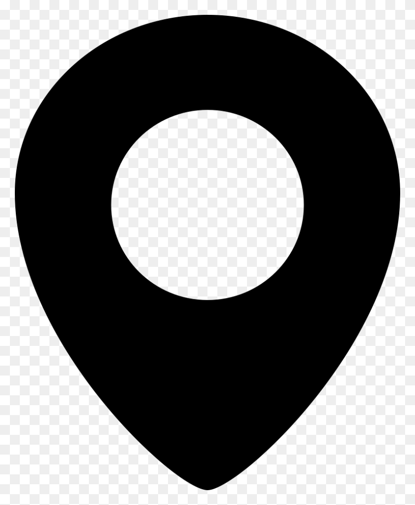 794x980 Location Icon Comments Map Icon Svg, Text, Moon, Outer Space HD PNG Download