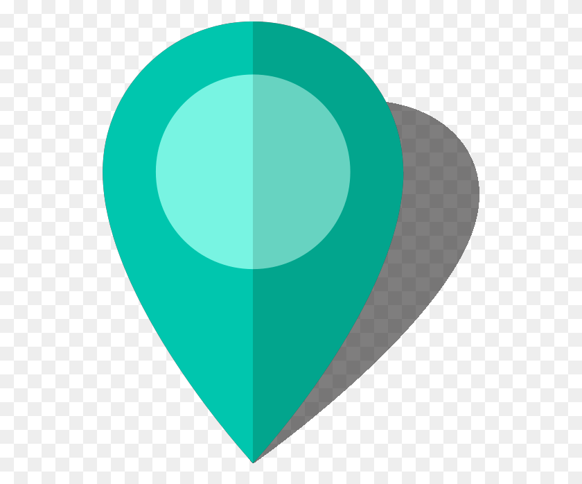 545x638 Location Map Pin Turquoise Blue10 Green Location Vector, Plectrum HD PNG Download