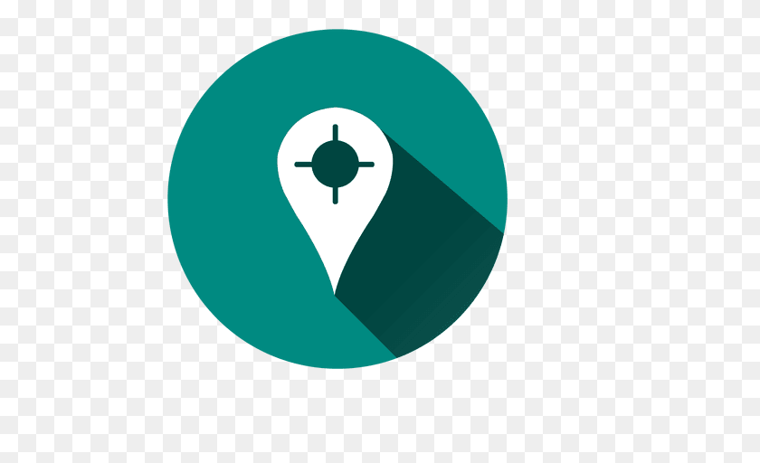 Location Marker Circle Icon, Logo Sticker PNG