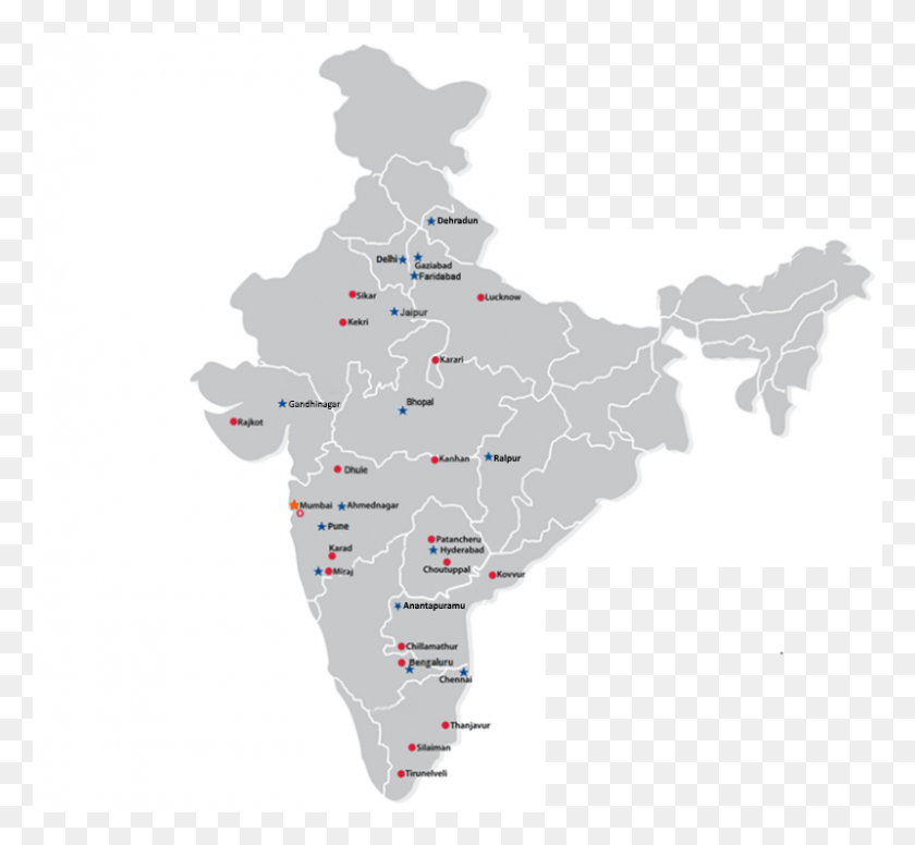 800x735 Карта Местоположения Телангана На Карте Индии, Участок, Диаграмма, Атлас Hd Png Скачать