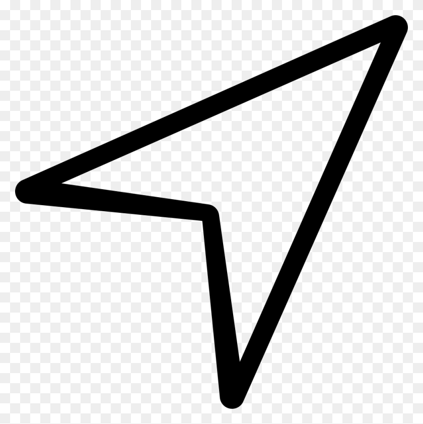 980x982 Символ Местоположения, Треугольник Hd Png Скачать