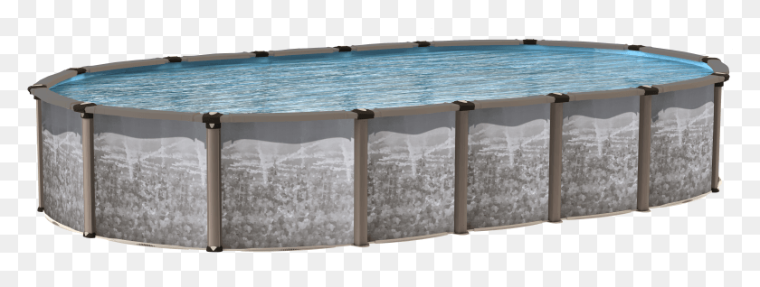 4819x1600 Loch Steel Above Ground Pool Walls 6 Galvanized Steel Swimming Pool HD PNG Download