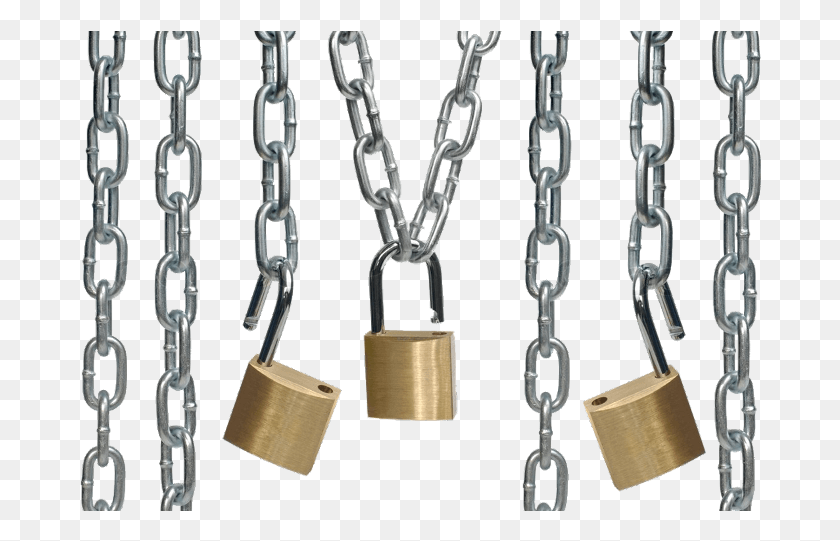 682x481 Lock And Key, Chain HD PNG Download