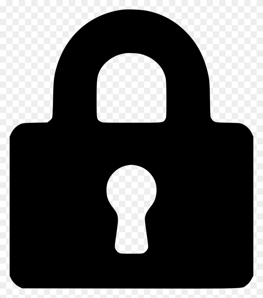858x980 Lock Logo Lock Closed, Bag, Handbag, Accessories HD PNG Download