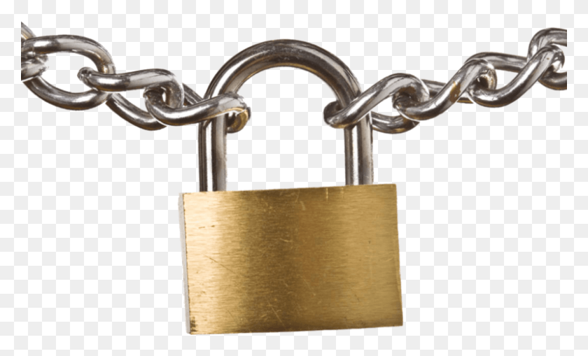 800x461 Lock With Chain, Sink Faucet, Combination Lock HD PNG Download