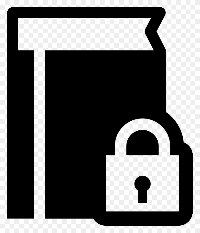 832x981 Locked Icon Free Comments Icon, Lock, Security HD PNG Download
