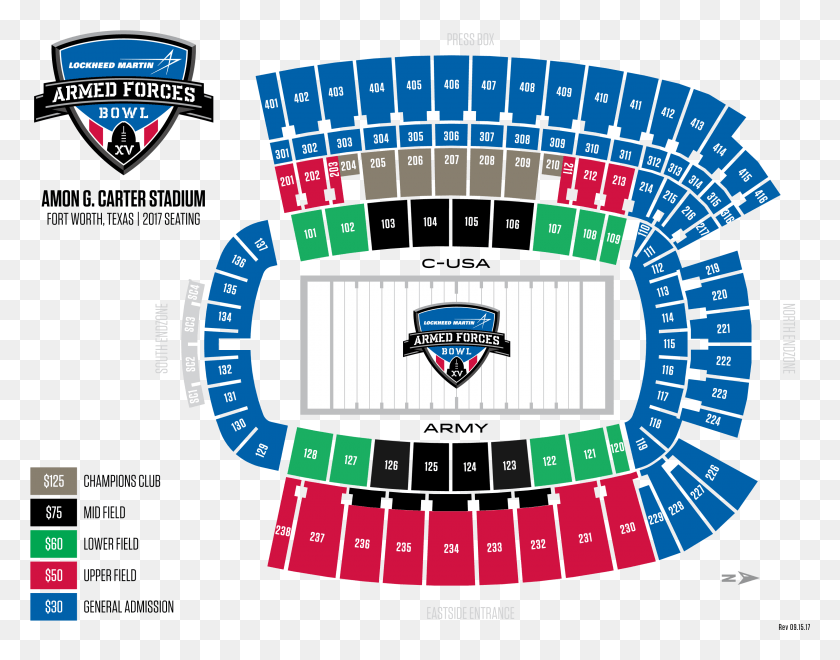 3080x2370 Lockheed Martin Armed Forces Bowl Tickets Afb Amon G Carter Stadium Visitor Section, Number, Symbol, Text HD PNG Download