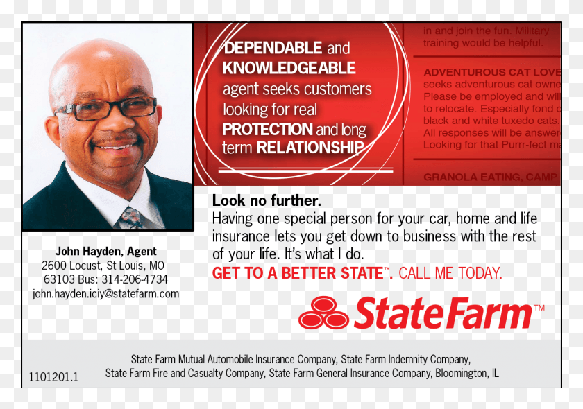 1366x929 Locust St State Farm, Advertisement, Poster, Flyer HD PNG Download
