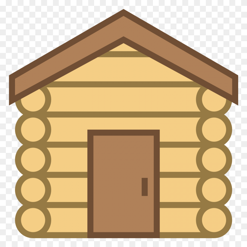 1521x1521 Log Cabin Icon, Housing, Building, House HD PNG Download