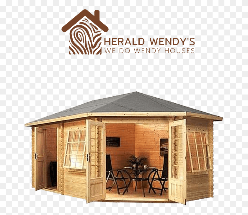 677x668 Log Cabin Shed, Housing, Building, House HD PNG Download