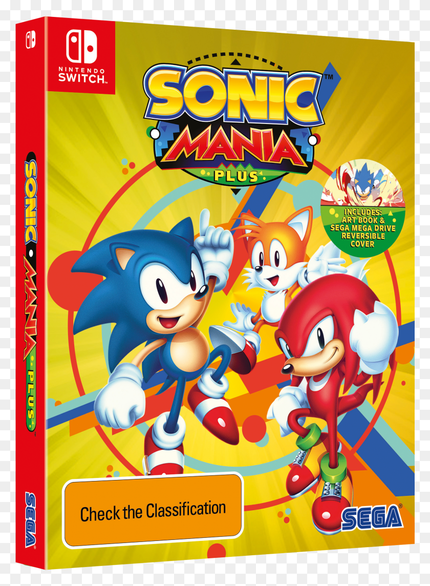 1532x2131 Войти Зарегистрироваться Sonic Mania Plus Nintendo Switch Hd Png Скачать