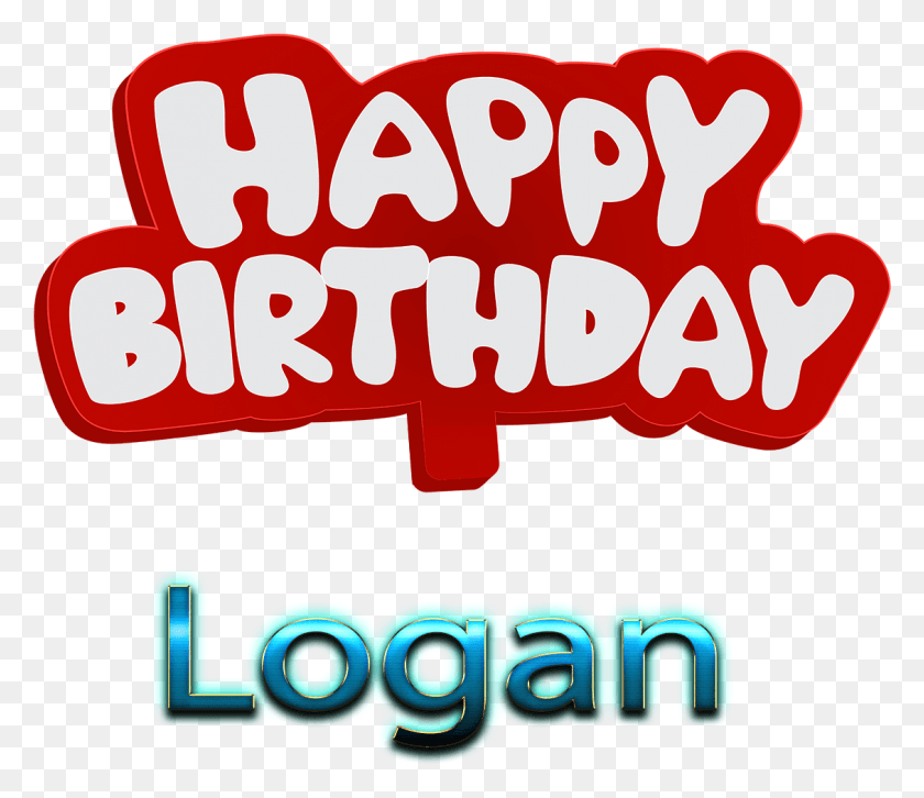 1129x965 Logan Happy Birthday Vector Cake Name Happy Birthday William, Text, Alphabet, Word HD PNG Download