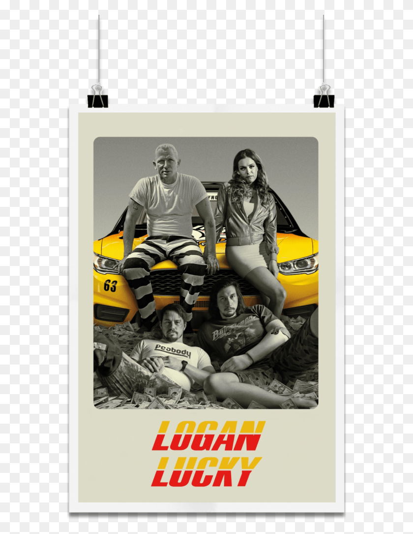 568x1024 Logan Lucky Is A 2017 Crimedrama Film Directed Shot Logan Lucky 2017 Poster, Person, Clothing, Face HD PNG Download