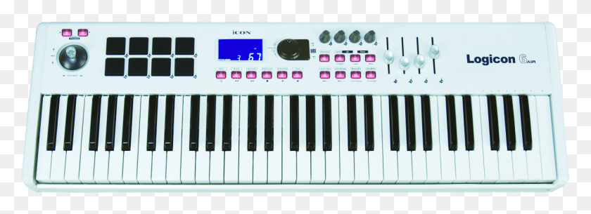 1260x396 Logicon 6 Air 61 Key Midi Keyboard Icon Logicon 5 Air, Electronics, Piano, Leisure Activities HD PNG Download