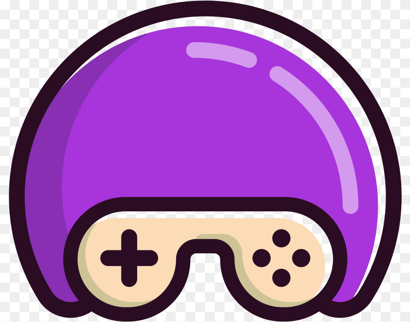 Login Girly, Helmet, Purple, Device, Grass Transparent PNG