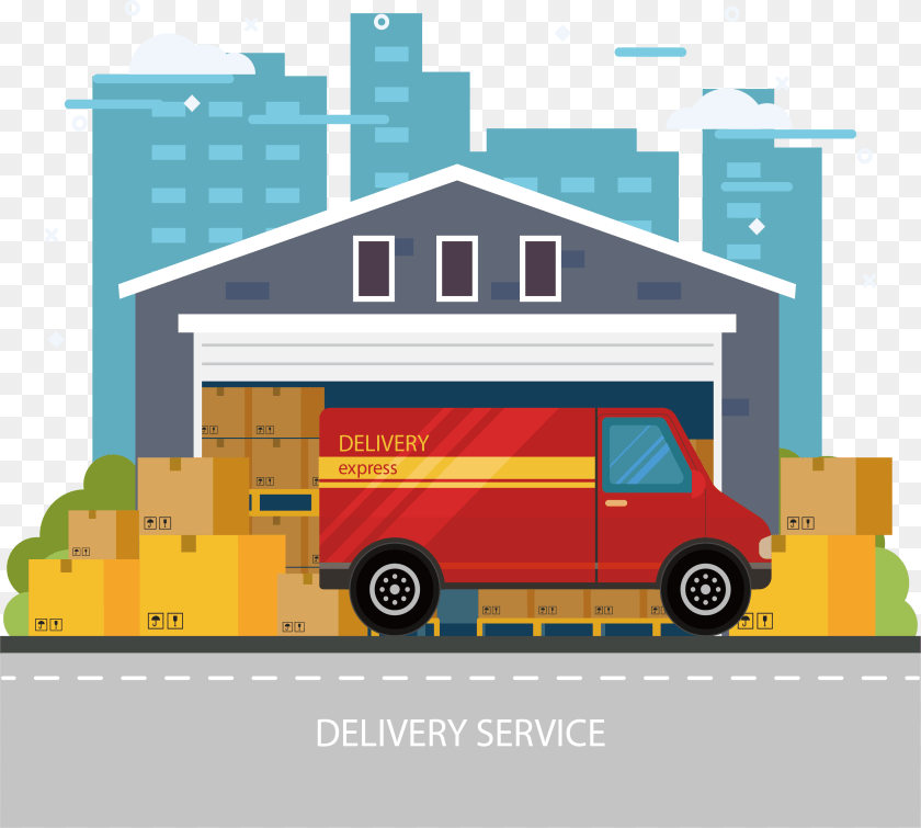 Logistics Company Transprent, Moving Van, Transportation, Van, Vehicle Clipart PNG