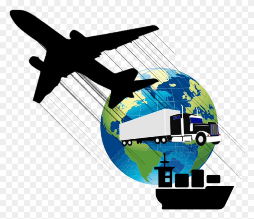 799x680 Logistics Options And Transportation Vector Clipart Plane Silhouette, Astronomy, Outer Space, Universe HD PNG Download