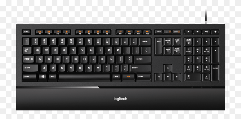 750x357 Logitech, Computer Keyboard, Computer Hardware, Keyboard HD PNG Download