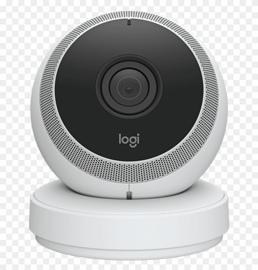 655x818 Обзор Подключенной Камеры Видеонаблюдения Logitech Circle Logitech Circle, Электроника, Веб-Камера, Диск Hd Png Скачать