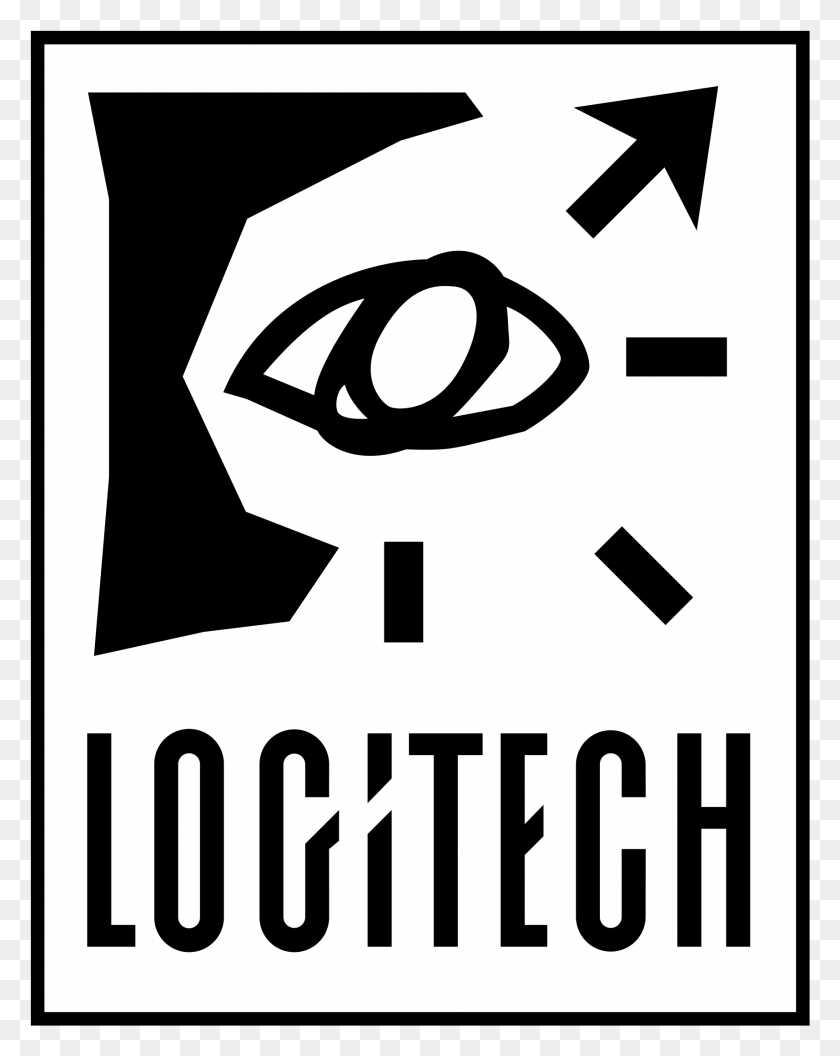 1715x2191 Logitech Logo Transparent Old Logitech Logo, Text, Label, Alphabet HD PNG Download