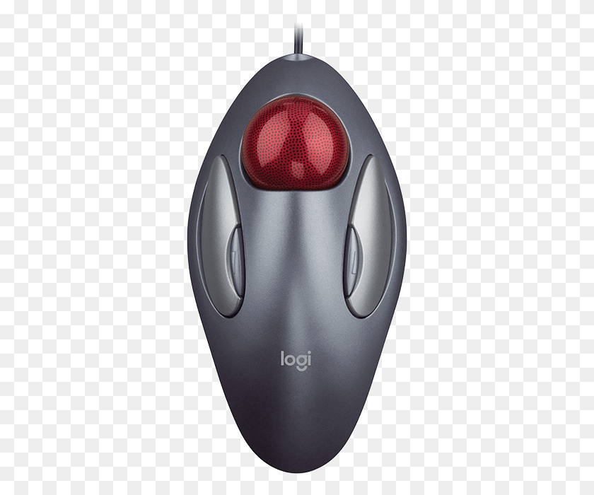 313x640 Logitech Trackman Marble Mouse, Hardware, Computer, Electronics HD PNG Download