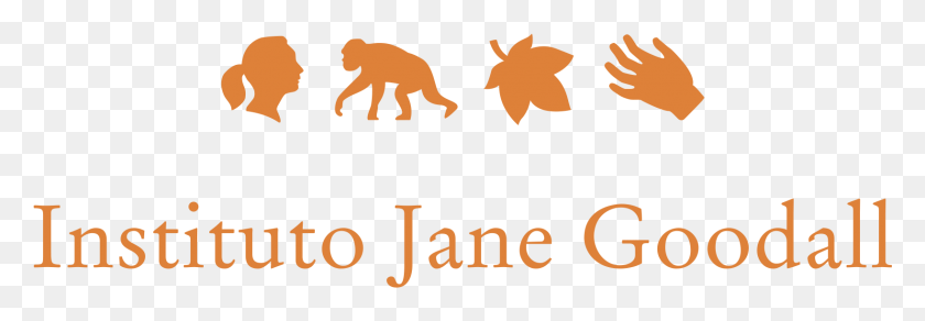 1637x488 Descargar Png Logo 03 Vertical Jane Goodall Institute Logo, Hoja, Planta, Texto Hd Png