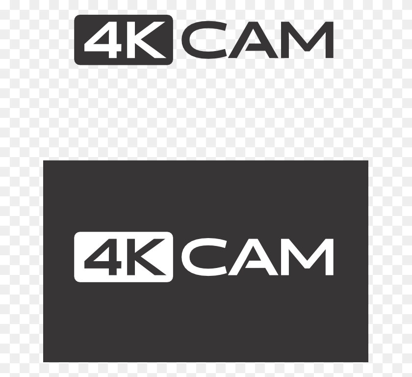 663x708 Descargar Png Logo 4K Cam Logo, Texto, Word, Alfabeto Hd Png