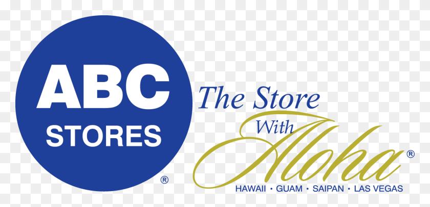 1409x626 Descargar Png / Logotipo De Abc Stores Hawaii Png