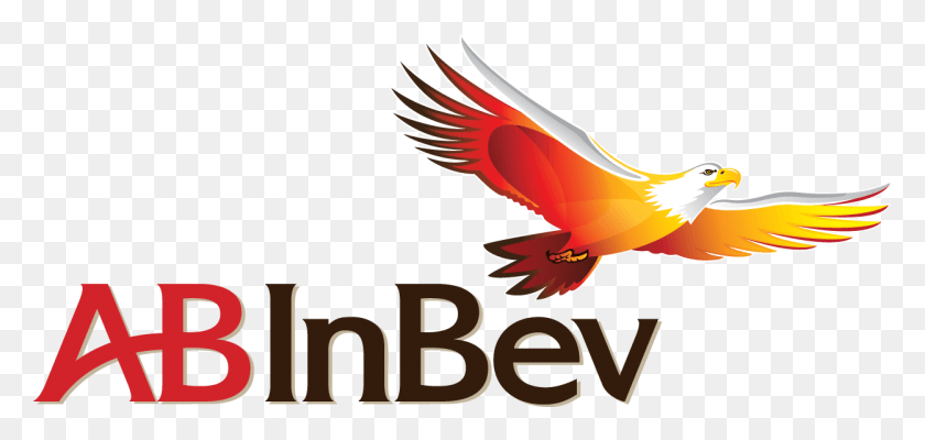 1249x546 Логотип Anheuser Busch Inbev, Животное, Птица, Млекопитающее, Hd Png Скачать