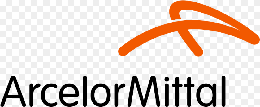 Logo Arcelor Mittal, Text Transparent PNG