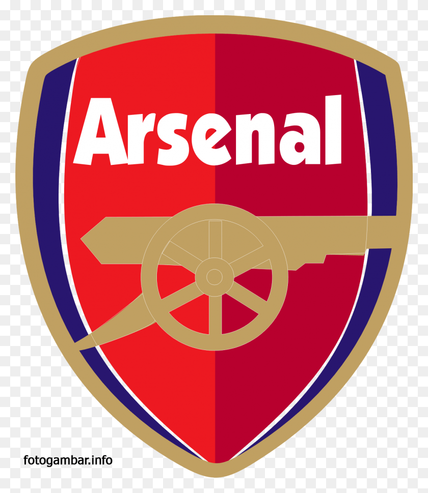 1302x1518 Logo Arsenal Foto Gambar Logo Dream League Soccer 2019 Arsenal, Armor, Shield, Symbol HD PNG Download