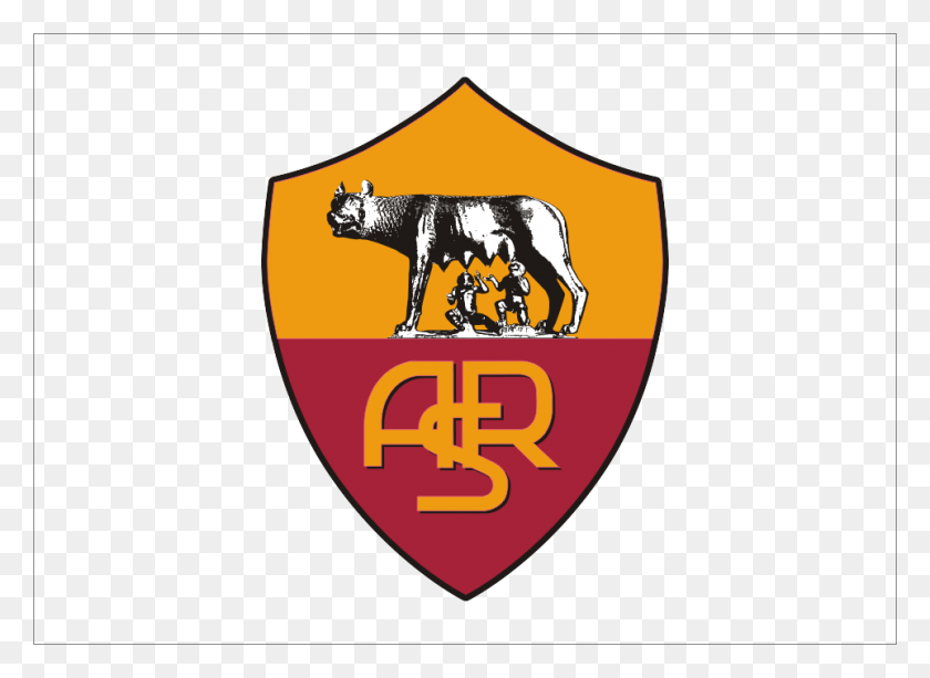 962x683 Logo As Roma Vector Romulus And Remus Roma, Armadura, Escudo, Caballo Hd Png