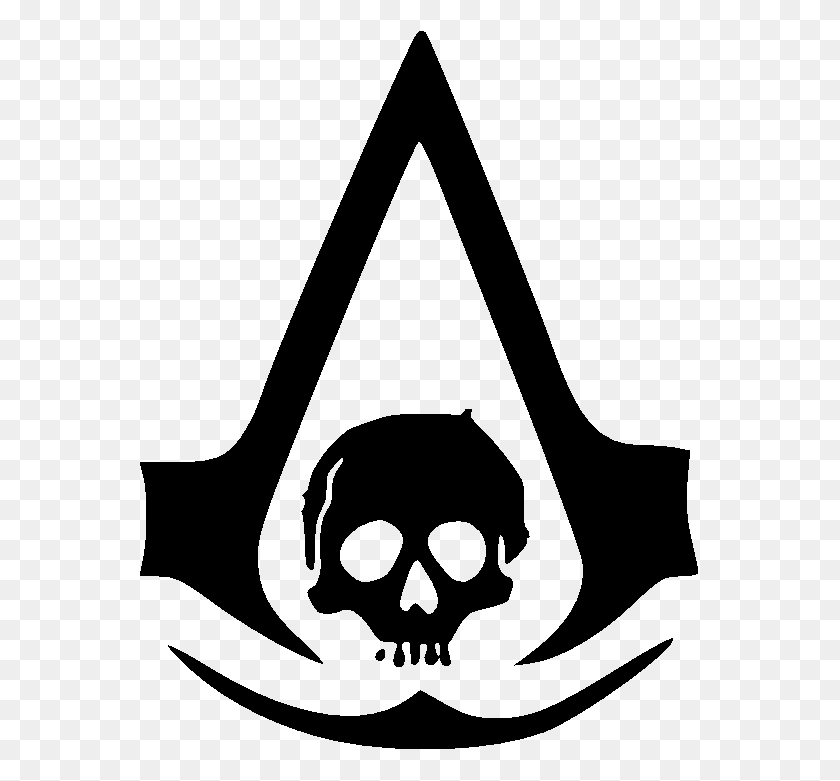 561x721 Логотип Assassins Creed Черный Флаг Assassin39S Creed Зеленый Символ, Серый, Мир Варкрафта Png Скачать