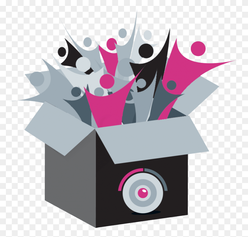 781x744 Logo Audience In A Box Illustration, Graphics, Paper Descargar Hd Png