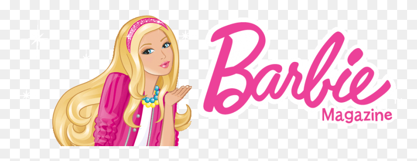 893x304 Logo Barbie Magazine Barbie, Figurine, Doll, Toy HD PNG Download