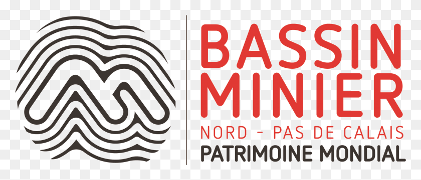 1988x769 Descargar Png Logo Bassin Minier Nord Pas De Calais Unesco Bassin Minier, Texto, Alfabeto, Etiqueta Hd Png