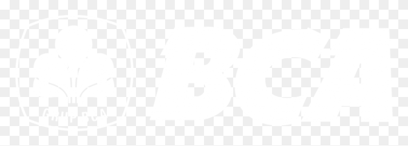 1194x370 Logo Bca White, Number, Symbol, Text HD PNG Download