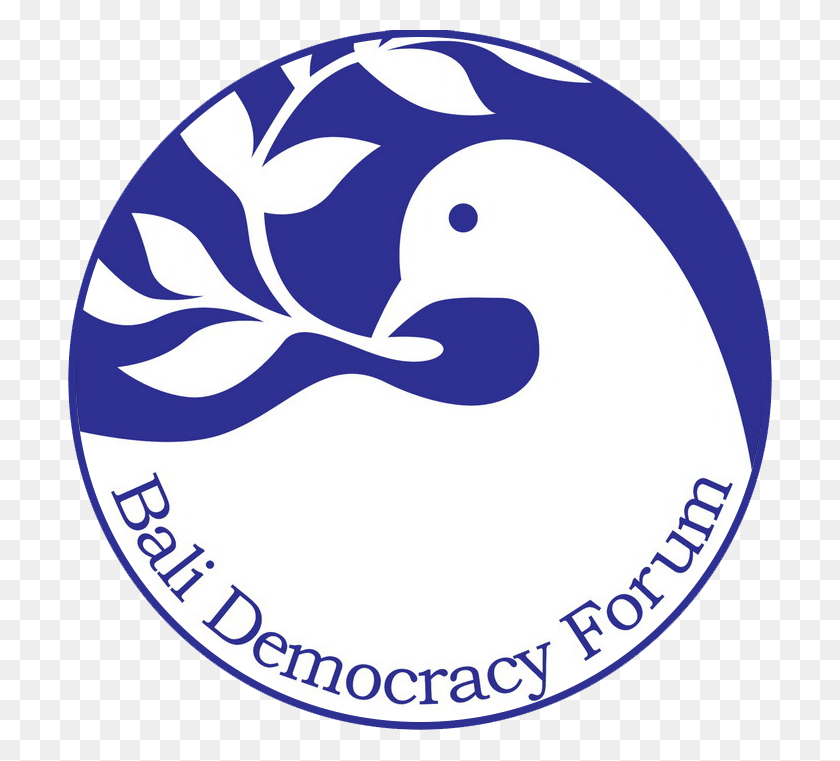 706x701 Logo Bdf Bali Democracy Forum Logo, Symbol, Trademark, Label HD PNG Download