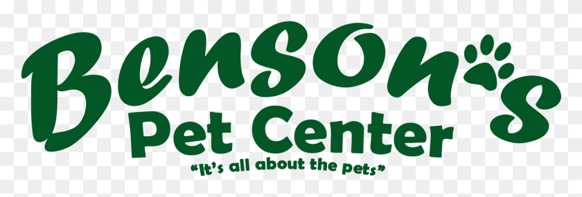 1343x388 Логотип Benson39S Pet Center, Текст, Слово, Алфавит Hd Png Скачать