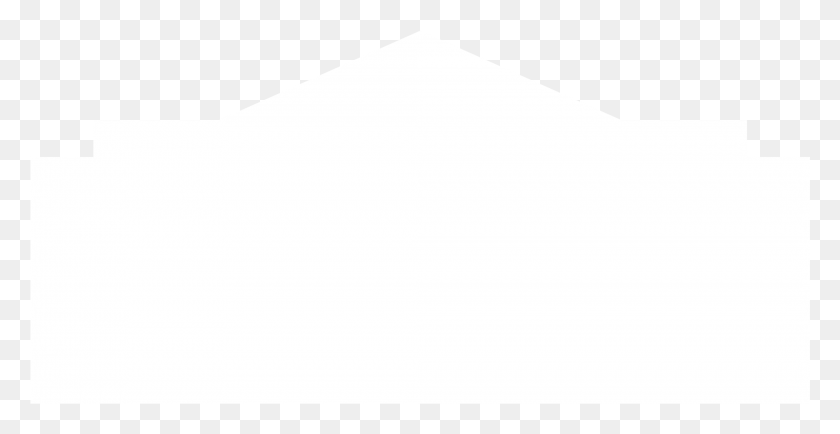 2067x993 Логотип Джонса Хопкинса Черный И Белый Логотип Белый, Треугольник, Конверт, Освещение Png Скачать