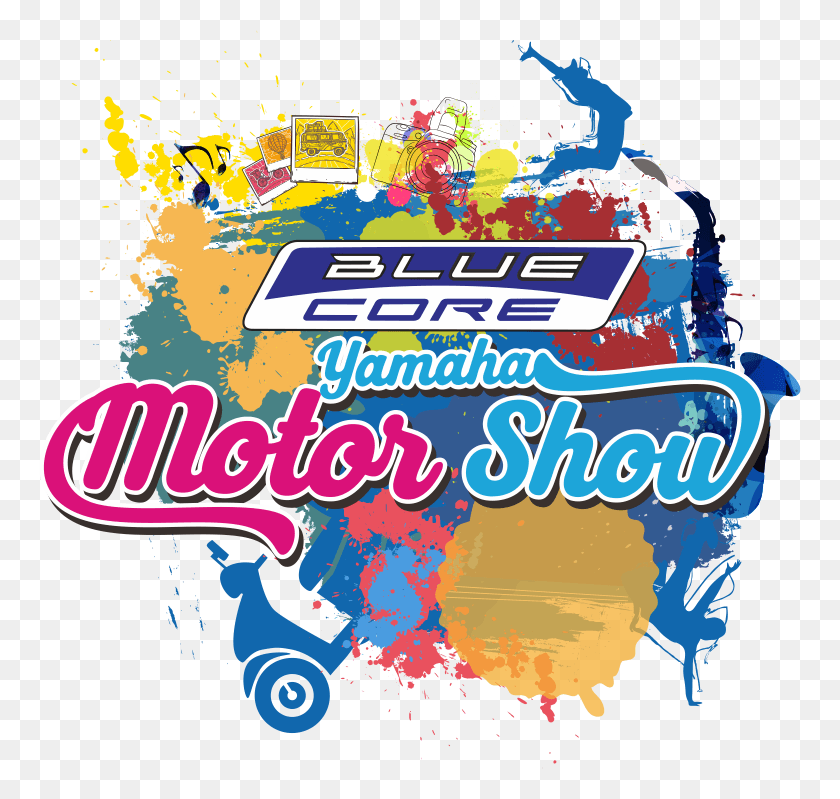762x739 Descargar Png Logo Blue Core Yamaha Motor Show 2018 Blue Core, Graphics, Poster Hd Png