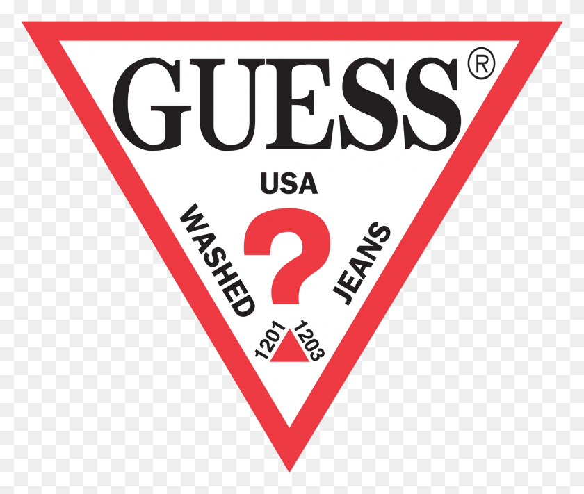 2093x1747 Логотип Бренда Guess Fashion Chanel Free Guess Logo, Этикетка, Текст, Наклейка, Hd Png Скачать