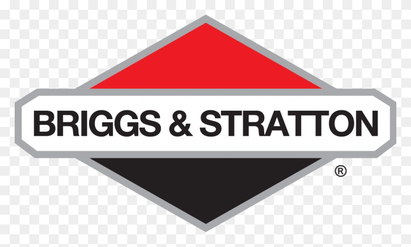 1000x573 Logo Briggs Et Stratton, Label, Text, Triangle HD PNG Download