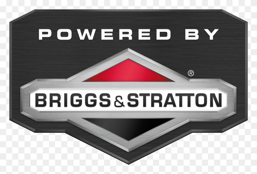 2803x1824 Logo Briggs Stratton Powered By Briggs Amp Stratton, Text, Label, Paper HD PNG Download