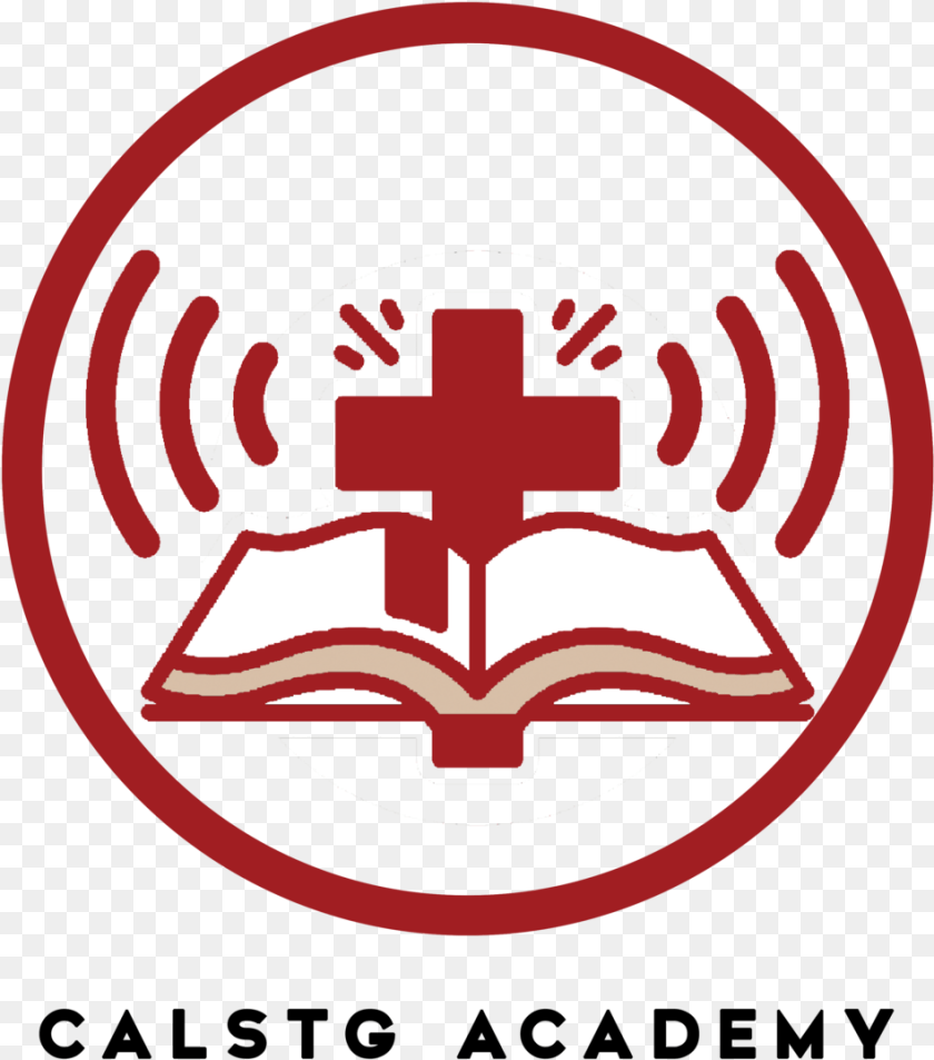 Logo Calstgacademy Podcast With Text Red Version, Symbol, First Aid, Red Cross Transparent PNG