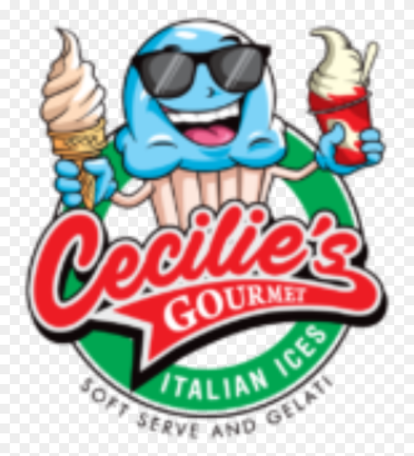 745x866 Logo Cecile39s Italian Ice, Leisure Activities, Symbol, Trademark HD PNG Download