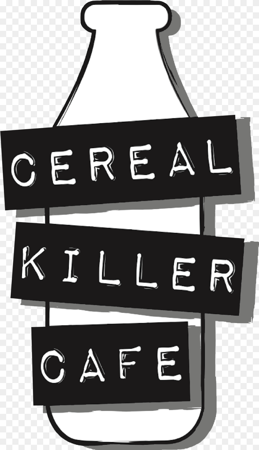 Logo Cereal Killer Cafe Log, Bottle, Jar, Text Clipart PNG