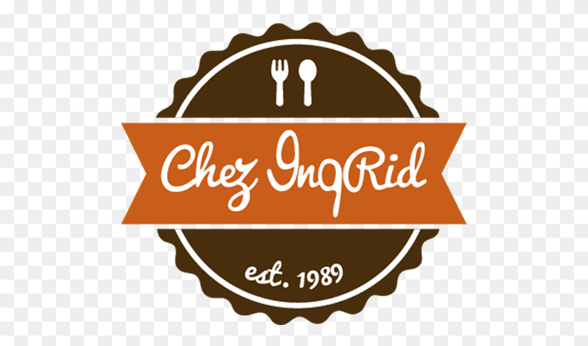 497x435 Logo Chez Ingrid, Label, Text, Sticker HD PNG Download