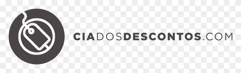 4802x1203 Logo Cia Dos Descontos 01 Circle, Text, Alphabet, Symbol HD PNG Download